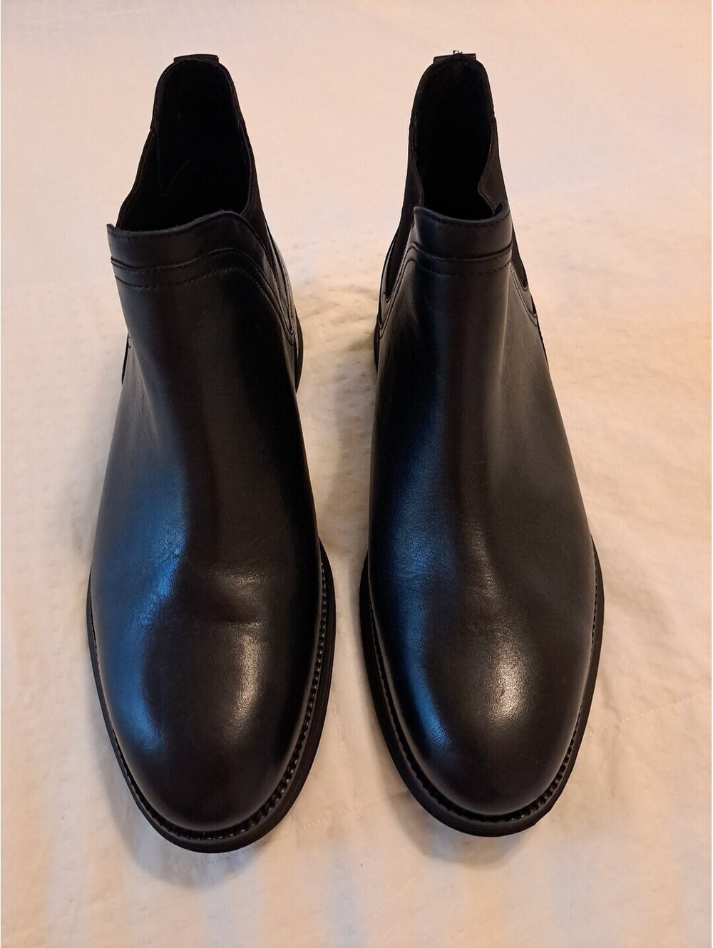 Cole Haan Black Leather Original Grand Ultra Chelsea Boots EUC Sz 13W ##630